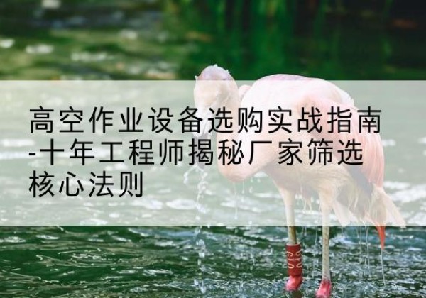 浮梁剪叉式升降机厂家-高空作业设备选购实战指南-十年工程师揭秘厂家筛选核心法则